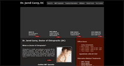 Desktop Screenshot of drjaredcarey.com