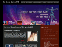 Tablet Screenshot of drjaredcarey.com